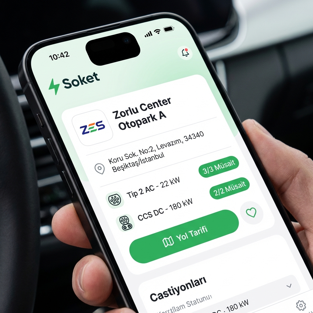 Soket - İstasyon Detayları